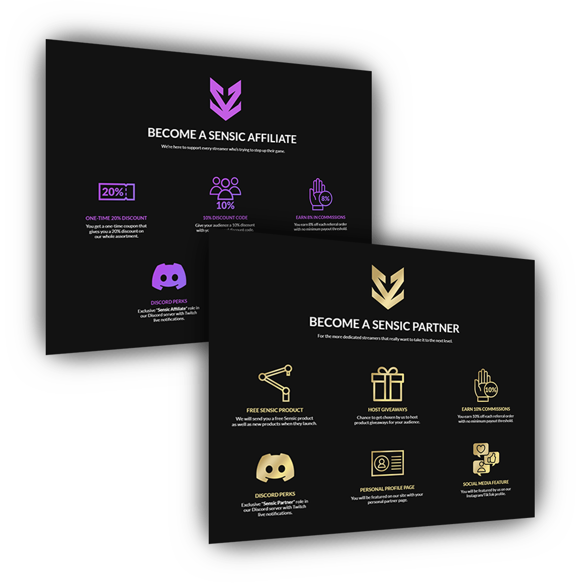 Become a Sensic partner or affiliate