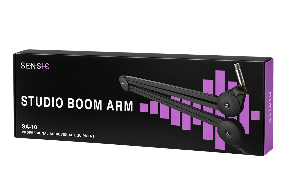 Sensic SA-10 boom arm packaging