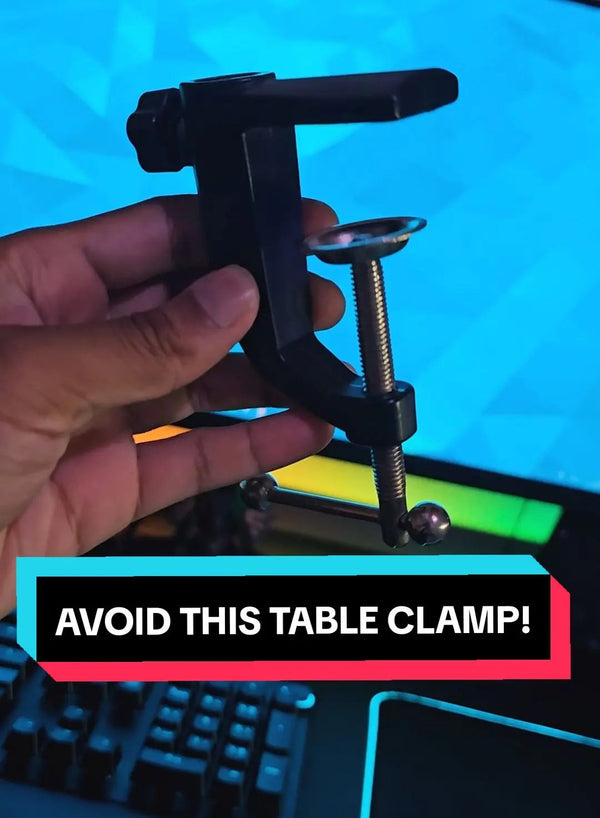 Why your desk clamp matters